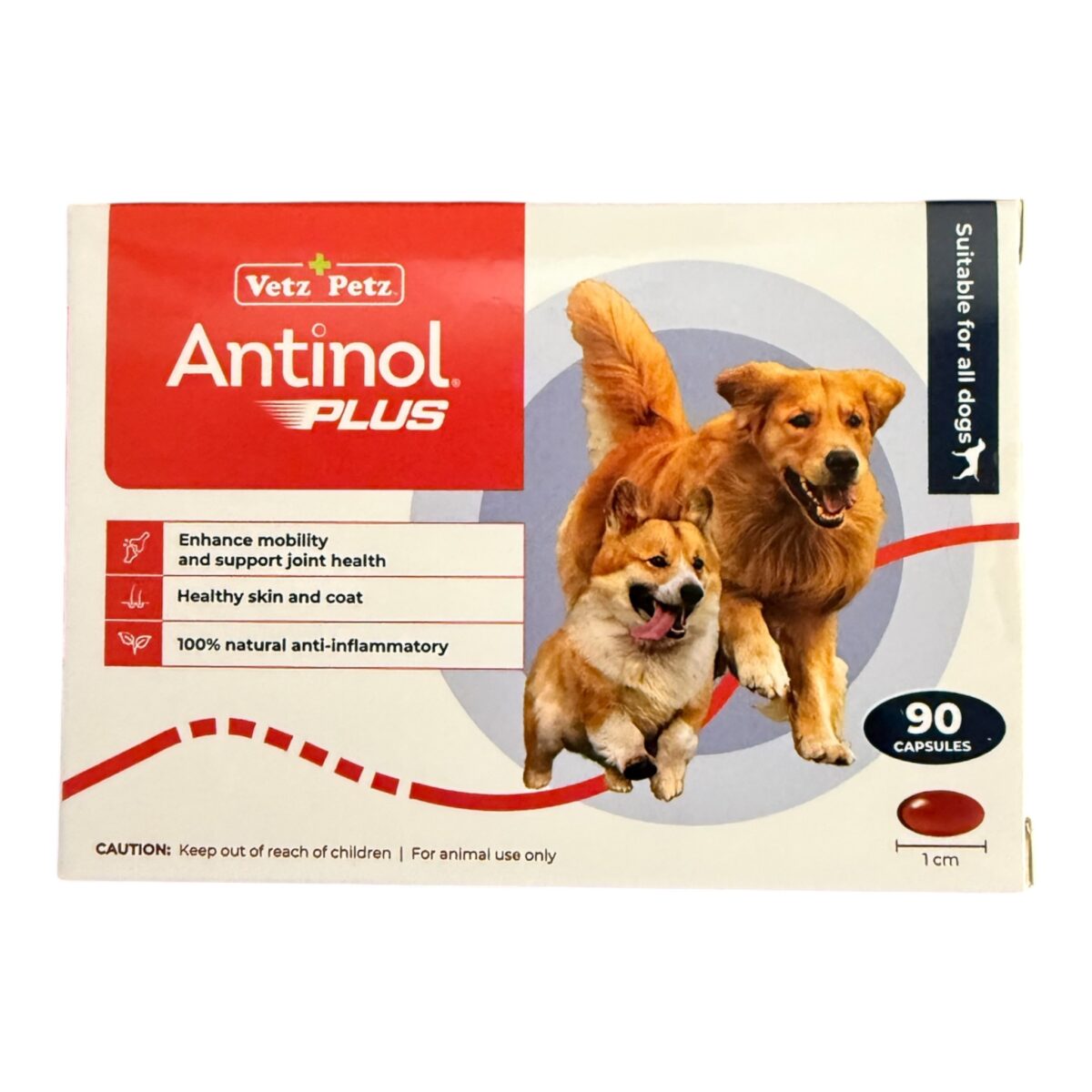 Antinol Plus for Dogs 90 capsules